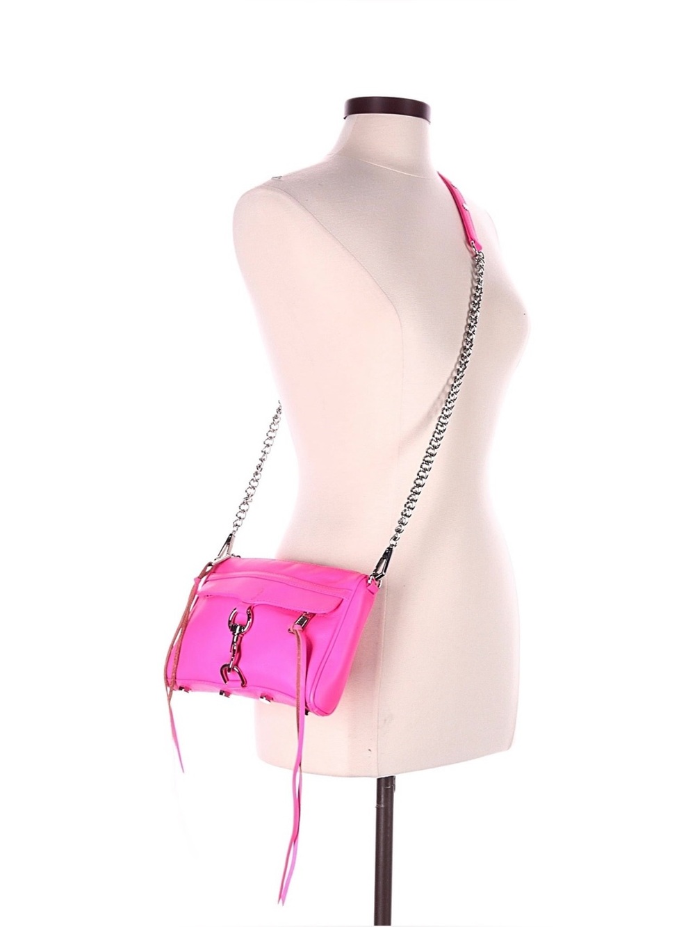 Rebecca Minkoff Hot Pink MAC Crossbody Purse